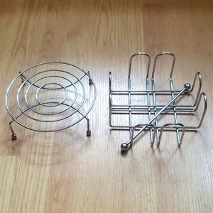 Stainless Steel Napkins Holder & Hot Pot Stand